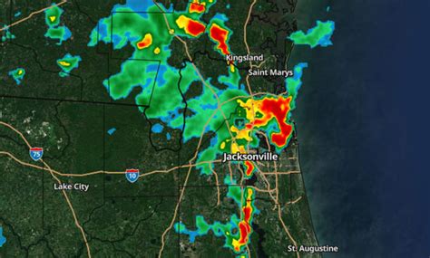 Severe Thunderstorm Warning issued until 3 p.m. for Duval, Nassau counties