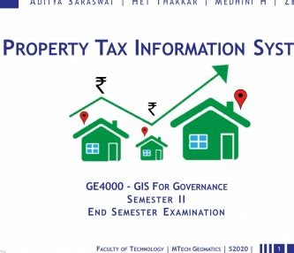 GIS based property tax information system for GMC | CEPT - Portfolio