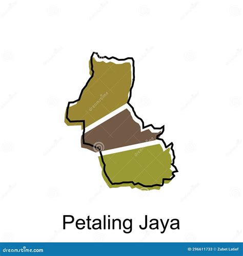 Petaling Jaya, Malaysia City Silhouette Vector Illustration ...