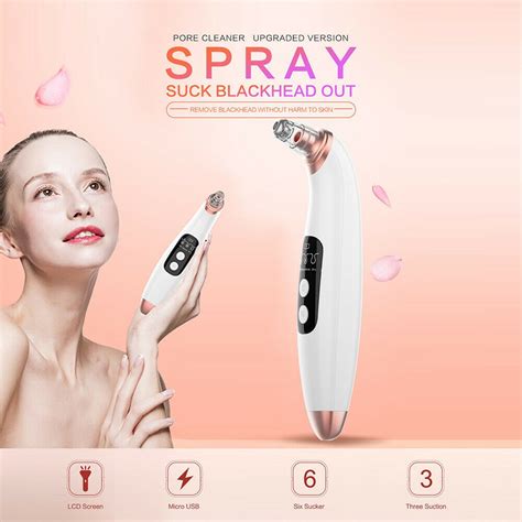 Blackhead Remover Face Deep Nose Cleaner T Zone Pore Acne Pimple ...