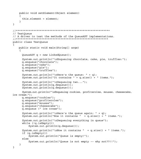 Image result for Queue Linked List Java