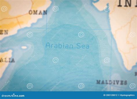 arabian sea map