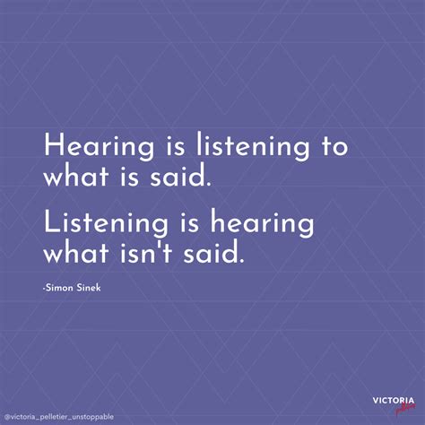 Listening is Understanding: Inspirational Quote