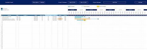 Simple Gantt Chart Excel 的图像结果