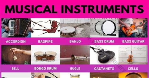 Image result for Musical Instruments List Of