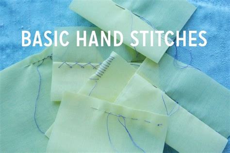 Image result for Hand Stitching Basics