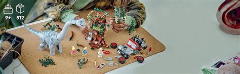 LEGO Jurassic Park Brachiosaurus Discovery 76960 Building Toy Set (512 ...