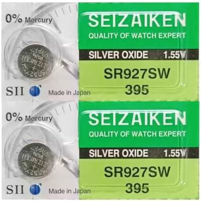 OSTRONE-SR927SW 395 1.55V Lithium BATTERY-SR927W, SR57, 399, SB-BP, 280 ...