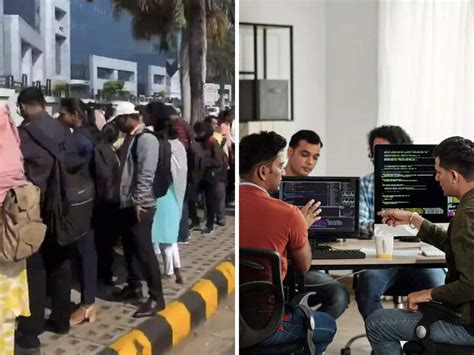 Over 3,000 engineers line up for walk-in interview in Pune; viral video ...