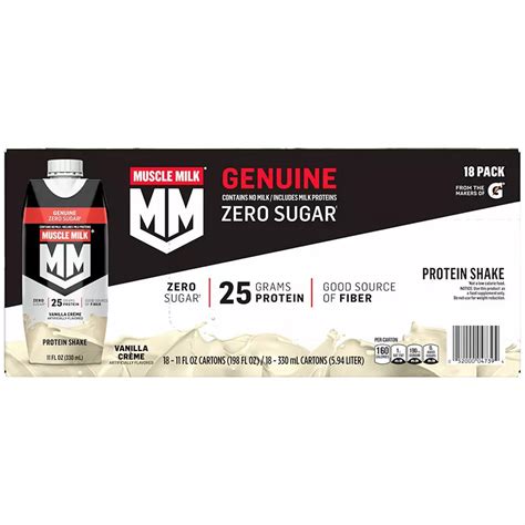 Muscle Milk Genuine Protein Shake Vanilla | BJ's Wholesale Club