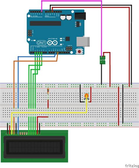 Digital Temperature Sensor Project 的图像结果