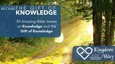 35 Amazing Bible Verses on Knowledge and the Gift of Knowledge - Kingdom Way
