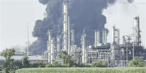 Chemical leak, fire reported at Marathon Petroleum refinery in ...