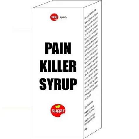 Pain Killer Syrup - Herbal Pain Killer Syrup Manufacturer from Sonipat