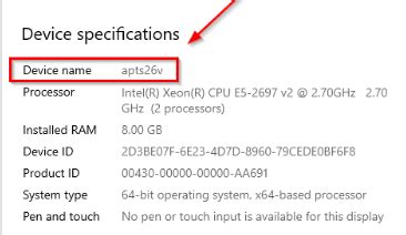 Device Name of Computer 的图像结果