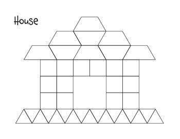 Image result for Pattern Blocks Printable Twinkl