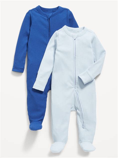 Zipper Footed Onesies | Old Navy