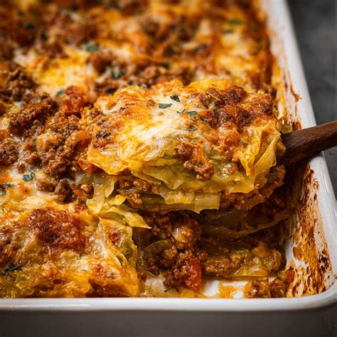 Easy Cabbage and Ground Beef Casserole Recipe