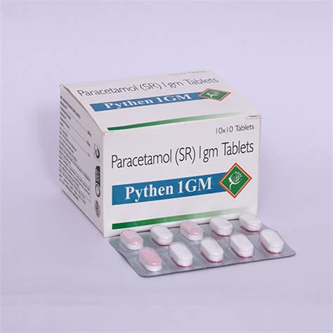 Pythene 1gm - Paracetamol 1gm Tablets - Biomax Biotechnics Pvt. Ltd