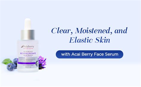Astaberry Indulge Acai Berry Anti-Aging Face Serum with Niacinamide ...