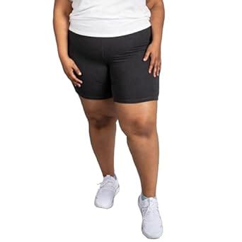 Buy KIKWIT Plus Size Slip Shorts for Women, Running Shorts, Anti ...