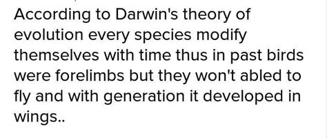 forelimbs of birds are modified. why? give reason. - Brainly.in