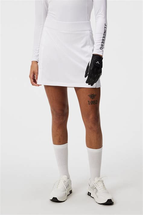 Amelie Mid Golf Skirt / White – J.Lindeberg