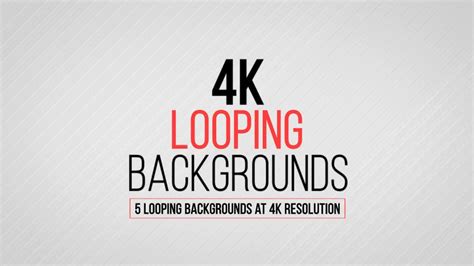 4K Looping Backgrounds 15647540 Videohive Rapid Download Motion Graphics
