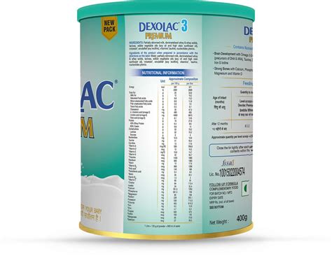 Buy DEXOLAC PREMIUM STAGE 3 FOLLOW-UP INFANT FORMULA (AFTER 6 MONTHS ...