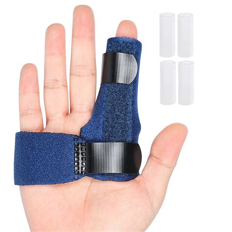 Buy Kimihome Trigger Finger Brace, Finger Support Splints with 4 Gel ...