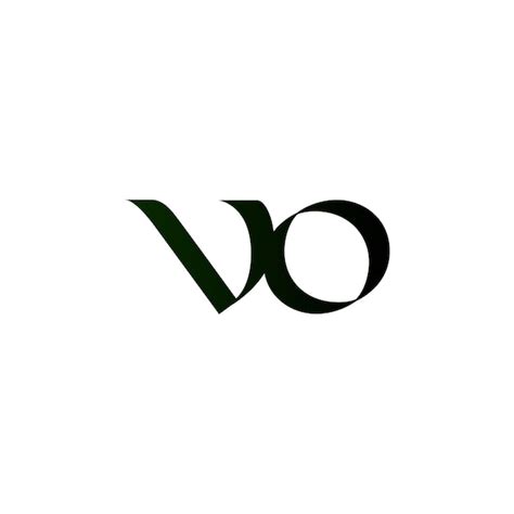 Vo fashion logo | Premium Vector