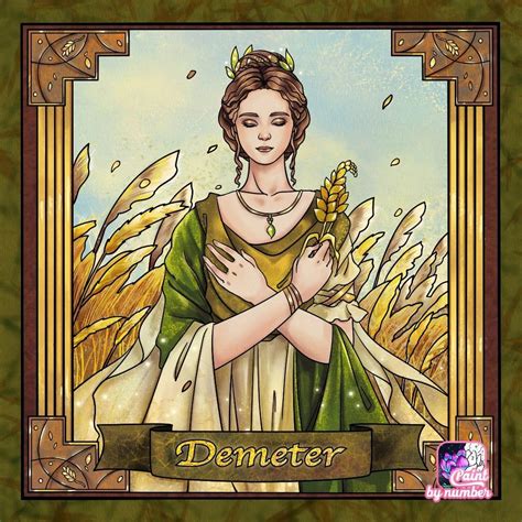 Demeter | Greek goddess Demeter | Demeter mythology | Demeter goddess ...