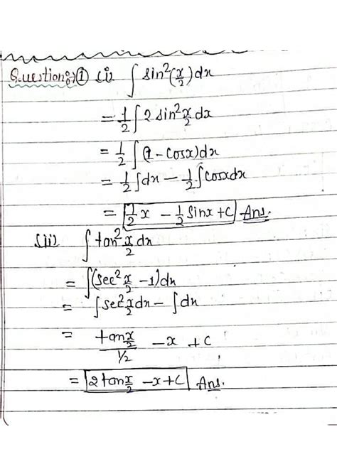 Image result for Integration Using Trig Identities TL Maths