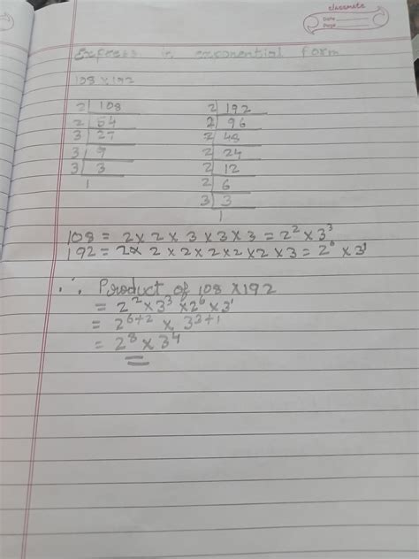 express each of the following as a product of prime factors only in ...