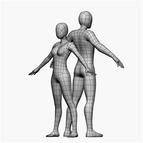 Character Human Free 3D Models download - Free3D