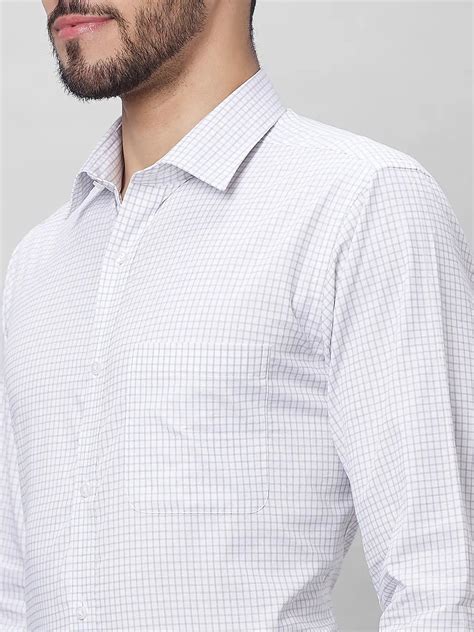 Raymond Men Grey Slim Fit Structure Formal Shirt – MyRaymond