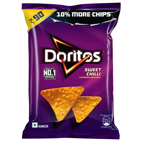 Doritos Nacho Chips 153g/142g, Sweet Chilli Flavour, Crunchy Crispy ...