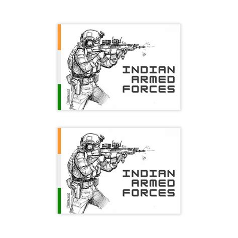 Get Best Indian Armed Forces Stickers | Indian Army Stickers – DeltaTac ...