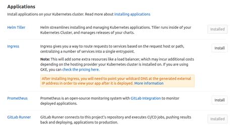 Deploy Gitlab On Kubernetes 的图像结果