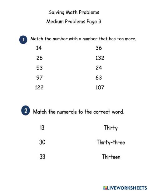 Simple Math Problem Solving Worksheets 的图像结果
