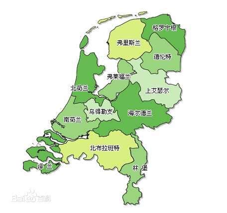 荷兰地图 高清版_北京中国国旅