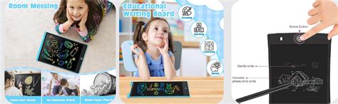 Eyetech 360 Magic Slate LCD Writing Tablet Unbreakable With Stylus Pen ...