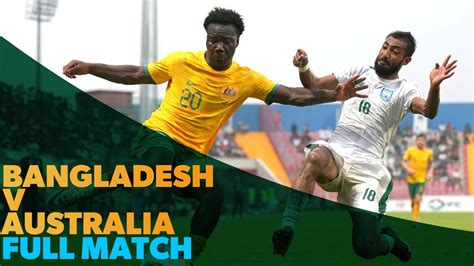 Bangladesh vs Australia - 2026 FIFA World Cup Qualifiers - FULL MATCH ...