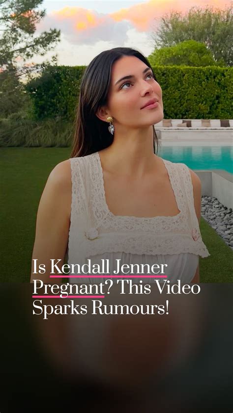 Is Kendall Jenner Pregnant? This Video Sparks Rumours! | Jenner ...