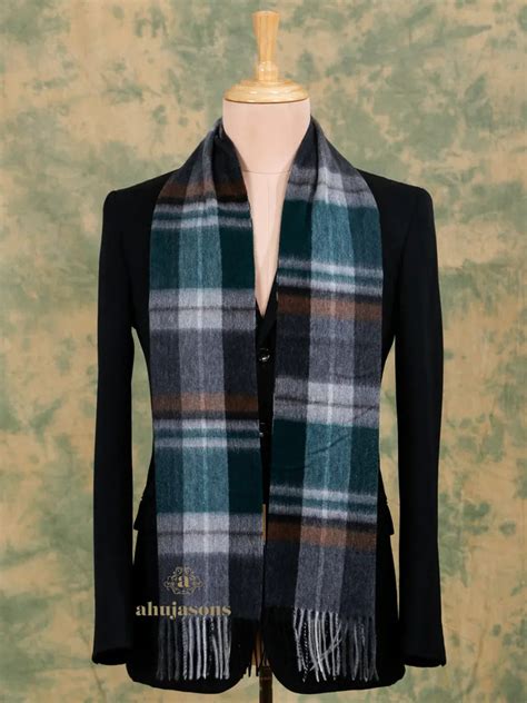 Check Men Muffler Multi | Ahujasons