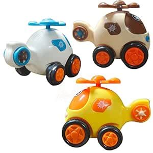 Buy The Ng Art Push & Go Helicopter for Kids | Cartoon Toy for Babies ...