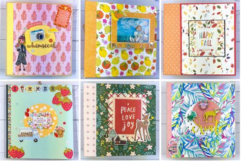 Image result for Page Tutorials for Mini Albums