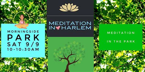 FREE! Guided Meditation at Morningside Park, Morningside Park - lawn by ...