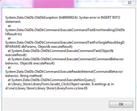 Image result for Syntax Error Insert to Complete Statement