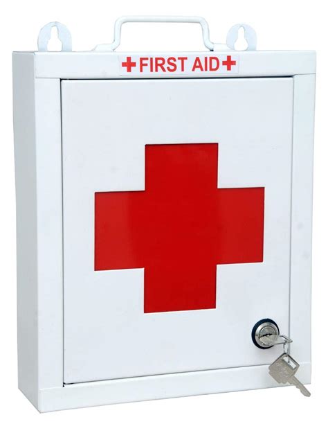 LEPOSE Wall mountable Metal First Aid Box/Emergency Medical kit/First ...